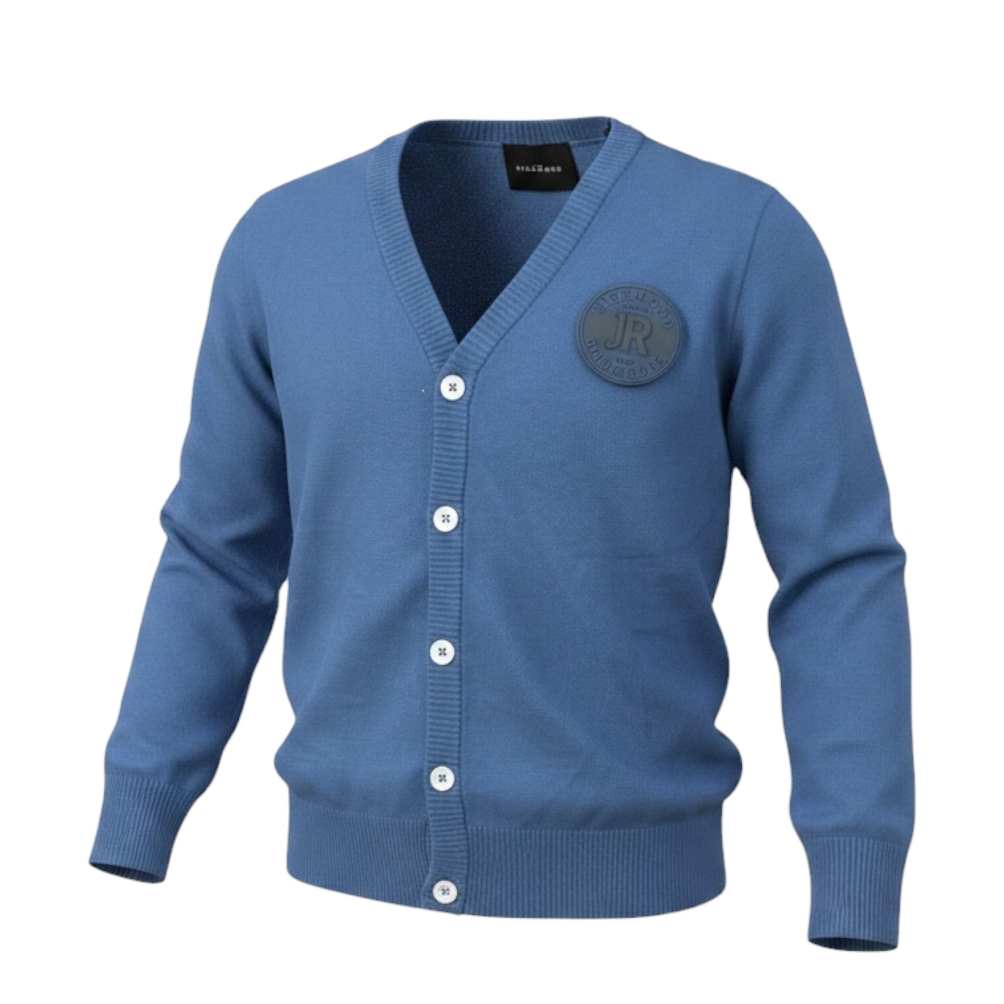 John Richmond Cardigan tinta unita con Bottoni Azzurro per Bambino RBA26925CD AZZURRO JOHN RICHMOND 