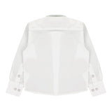 John Richmond Camicia Manica Lunga tinta unita con Logo Bianco per Bambino RBP24105CA BIANCO JOHN RICHMOND 