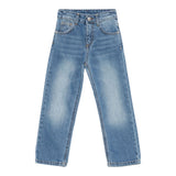 John Richmond Jeans tinta unita 5 Tasche Azzurro per Bambino RBP25189JE AZZURRO JOHN RICHMOND 