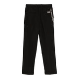 John Richmond Pantalone tinta unita con Elastico In Vita Nero per Bambino RBP25227PAX NERO JOHN RICHMOND 
