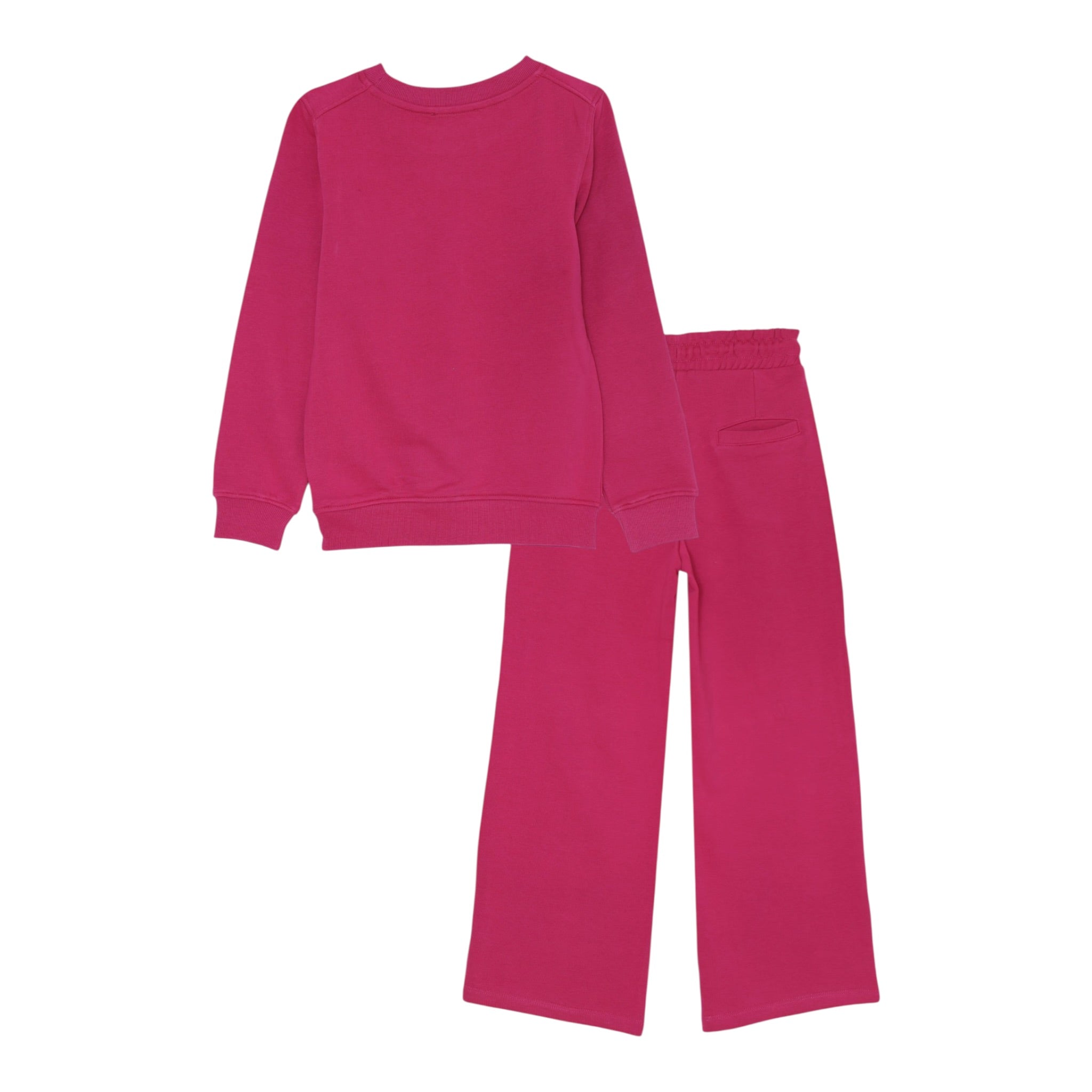 John Richmond Completo 2Pz Felpa-Pantalone Magenta per Bambina RGA25007CFXX MAGENTA JOHN RICHMOND 
