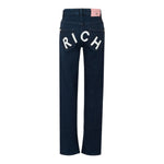 John Richmond Jeans tinta unita con Girovita Regolabile Blu per Bambina RGA25106JE BLU JOHN RICHMOND 