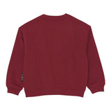 John Richmond Felpa Chiusa Girocollo tinta unita con Logo Bordeaux per Bambina RGA2510FE BORDEAUX JOHN RICHMOND 