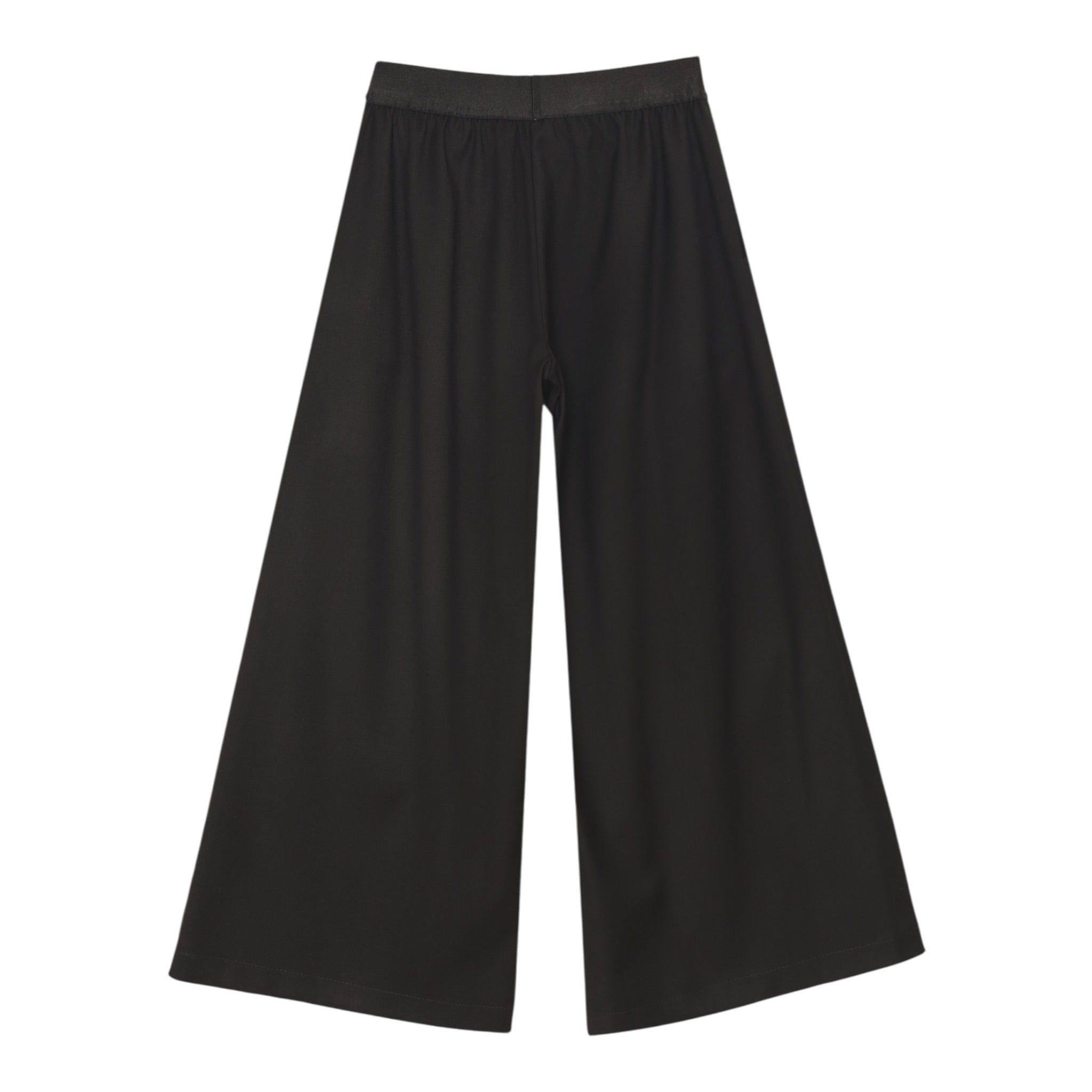 John Richmond Pantalone tinta unita Modello Palazzo Nero per Bambina RGA25216PAJ NERO JOHN RICHMOND 