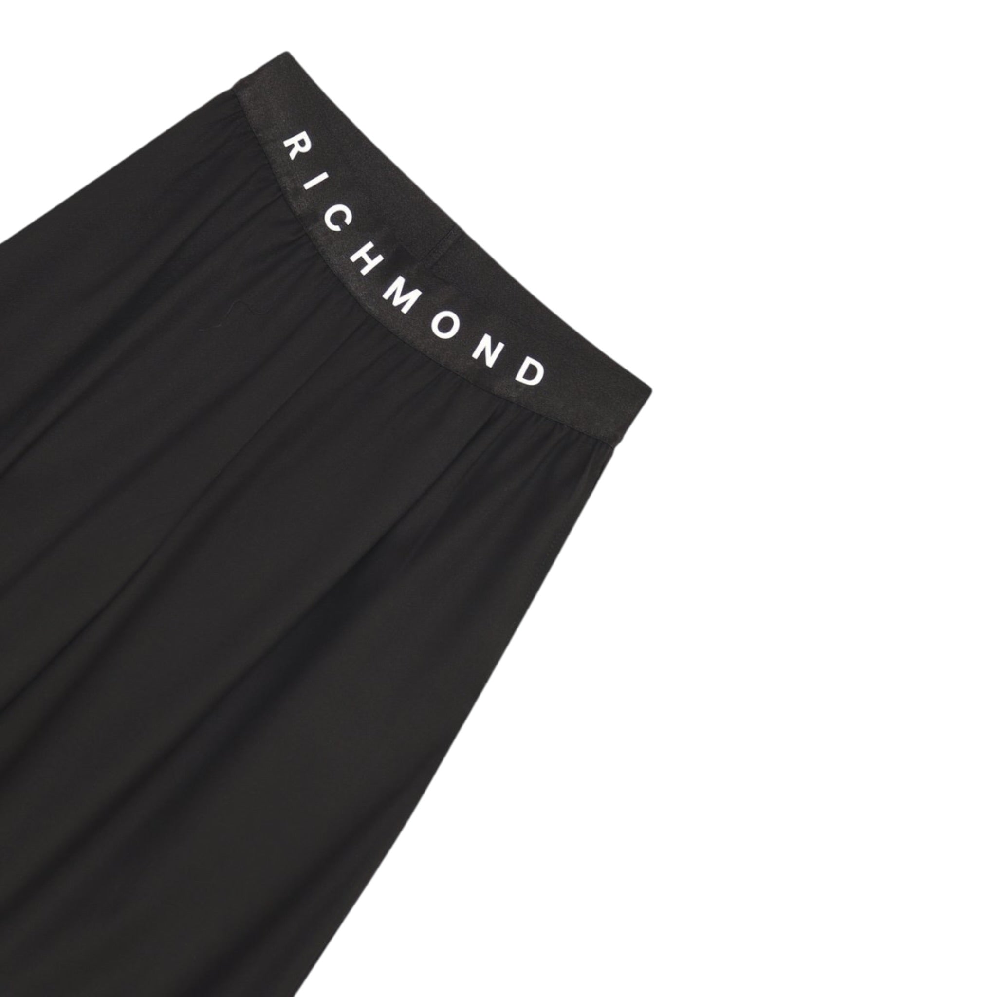 John Richmond Pantalone tinta unita Modello Palazzo Nero per Bambina RGA25216PAJ NERO JOHN RICHMOND 