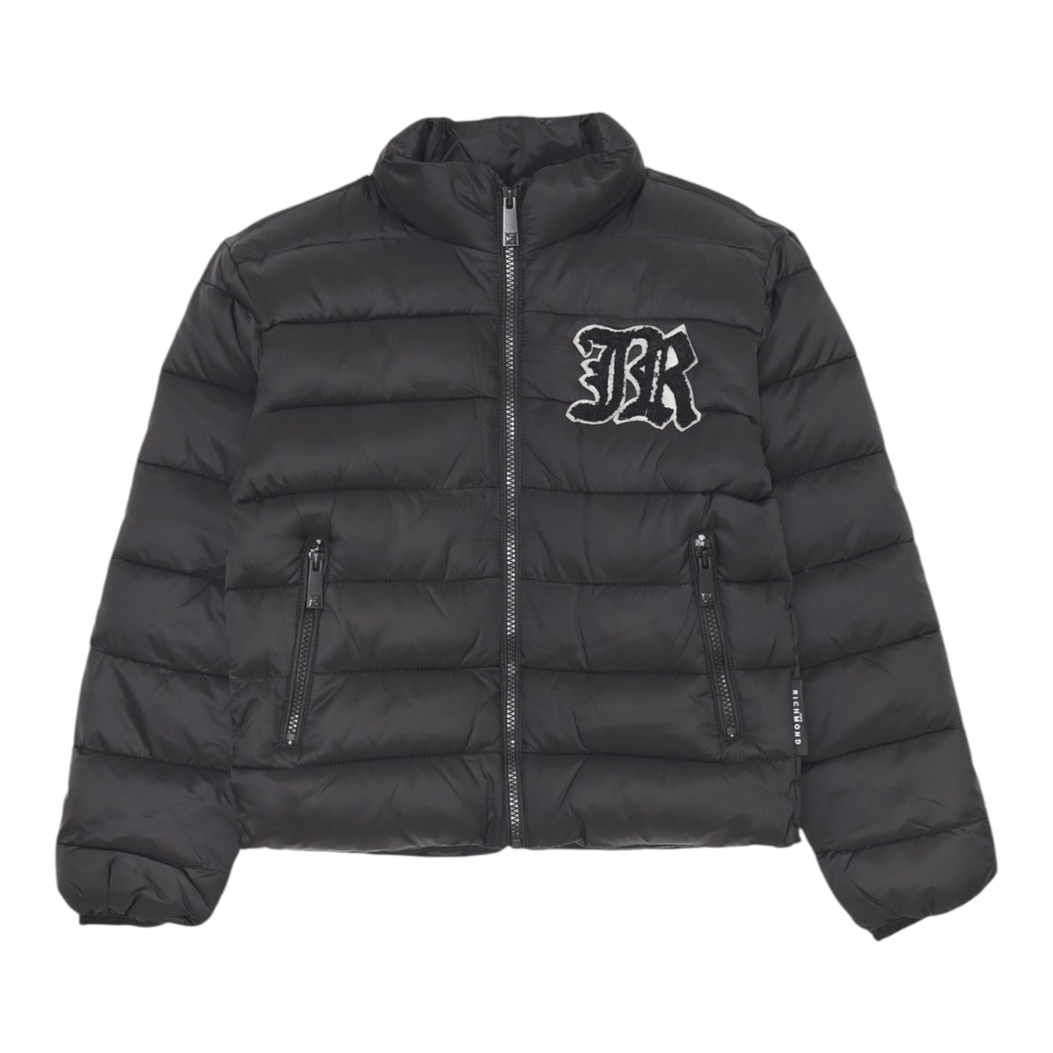 John Richmond Giubbino tinta unita con Logo Nero per Neonato RGA25233PIXN NERO JOHN RICHMOND 