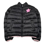John Richmond Giubbino tinta unita con Zip Nero per Bambina RGA26011PI NERO JOHN RICHMOND 
