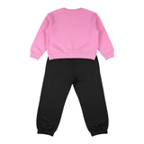 John Richmond Completo 2Pz Bicolore Felpa-Pantalone Rosa/Nero per Bambina RGA26019CF ROSA/NERO JOHN RICHMOND 