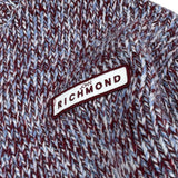 John Richmond Maglia tinta unita con Logo Viola per Bambina RGA26032MA VIOLA JOHN RICHMOND 