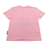 John Richmond T-Shirt Girocollo tinta unita con Applicazioni Rosa per Bambina RGA26044TS ROSA JOHN RICHMOND 