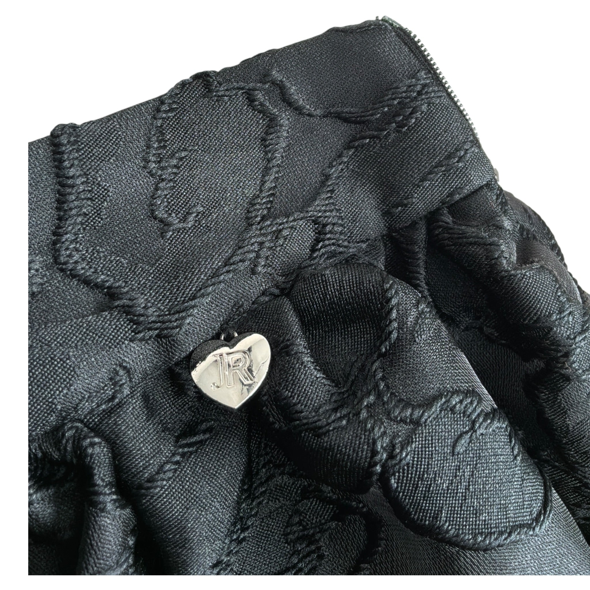 John Richmond Gonna tinta unita con Ricami Nero per Bambina RGA2611560 NERO JOHN RICHMOND 