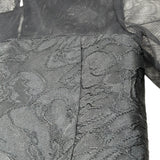 John Richmond Abito tinta unita con Trasparenze Nero per Bambina RGA26116VE NERO JOHN RICHMOND 