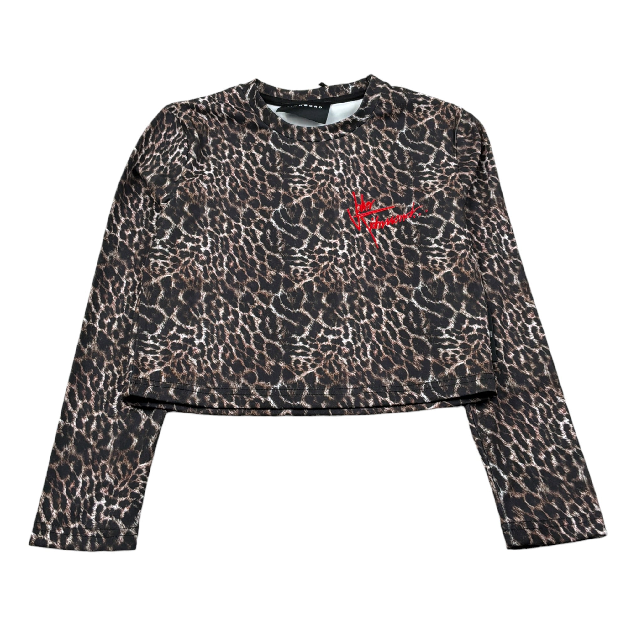 John Richmond Shirt Girocollo Fantasia Maculats Beige per Bambina RGA26119TS BEIGE JOHN RICHMOND 