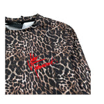 John Richmond Shirt Girocollo Fantasia Maculats Beige per Bambina RGA26119TS BEIGE JOHN RICHMOND 