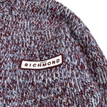John Richmond Cardigan tinta unita In Maglia Viola per Bambina RGA26151CD VIOLA JOHN RICHMOND 