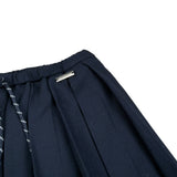 John Richmond Gonna tinta unita con Elastico In Vita Blu per Bambina RGA26182GO BLU JOHN RICHMOND 