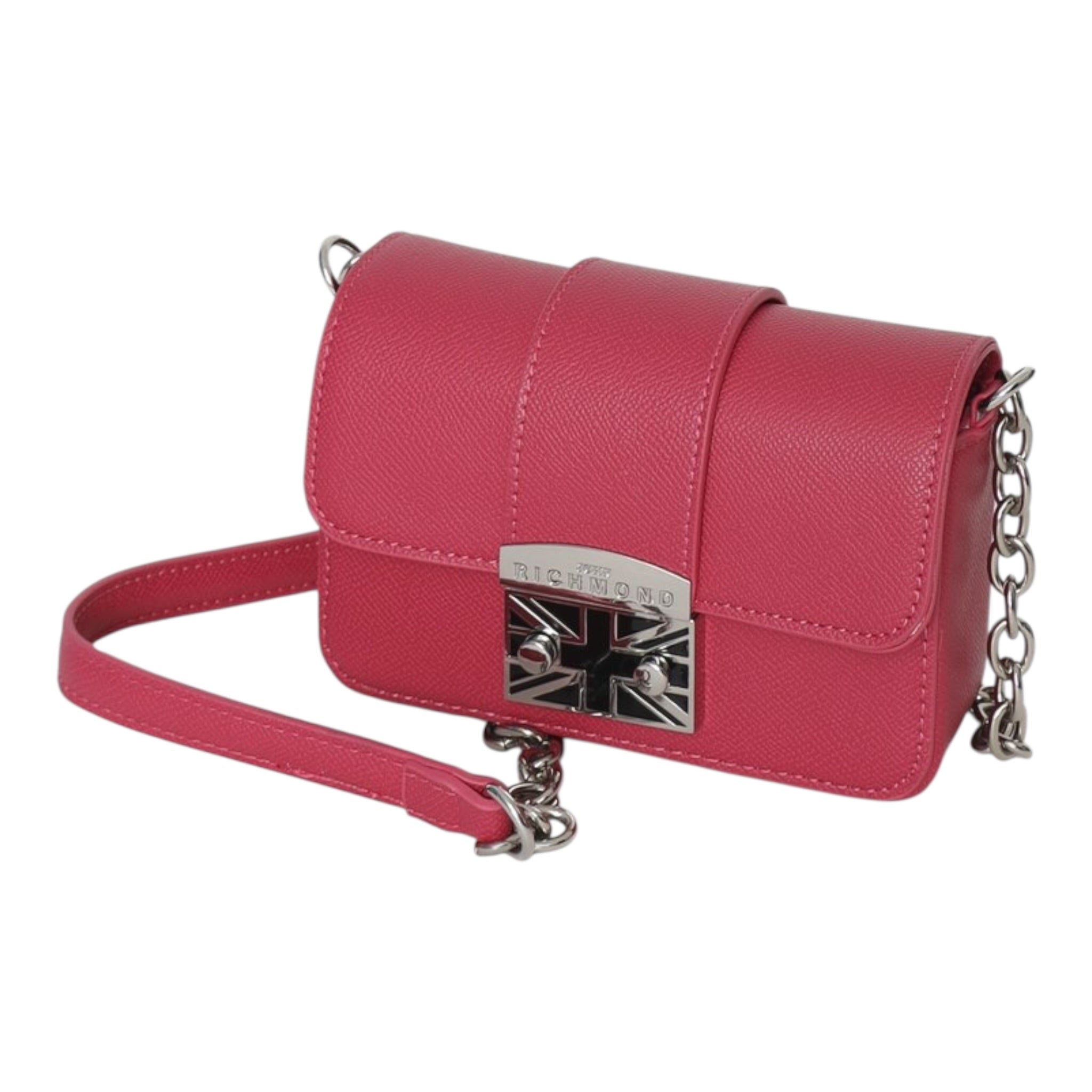 John Richmond Borsa tinta unita con Applicazioni Fuxia per Bambina RGP25233BO FUXIA JOHN RICHMOND 