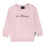 John Richmond Completo 2 Pezzi Felpa-Pantalone tinta unita Rosa per Neonata RIA25003CFFXX ROSA JOHN RICHMOND 