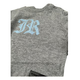 John Richmond Maglia Girocollo tinta unita con Logo Grigio per Neonato RIA25009MA GRIGIO JOHN RICHMOND 