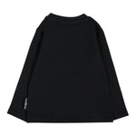 John Richmond Shirt Girocollo tinta unita con Stampa Nero per Neonato RIA25012TSOXX NERO JOHN RICHMOND 
