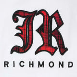 John Richmond Shirt Girocollo tinta unita con Stampa Bianco per Neonato RIA25035TSX BIANCO JOHN RICHMOND 