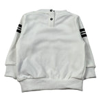 John Richmond Felpa Chiusa Girocollo tinta unita con Logo Bianco per Neonato RIA25051FE BIANCO JOHN RICHMOND 