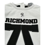 John Richmond Felpa Chiusa Girocollo tinta unita con Logo Bianco per Neonato RIA25051FE BIANCO JOHN RICHMOND 