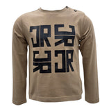 John Richmond Shirt tinta unita con Stampa Marrone per Bambino RIA25060TSJ MARRONE JOHN RICHMOND 