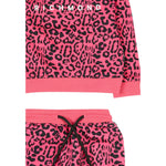 John Richmond Completo 2 Pezzi Felpa-Pantalone tinta unita Fantasia Maculata Fuxia per Neonata RIA25117CF FUXIA JOHN RICHMOND 