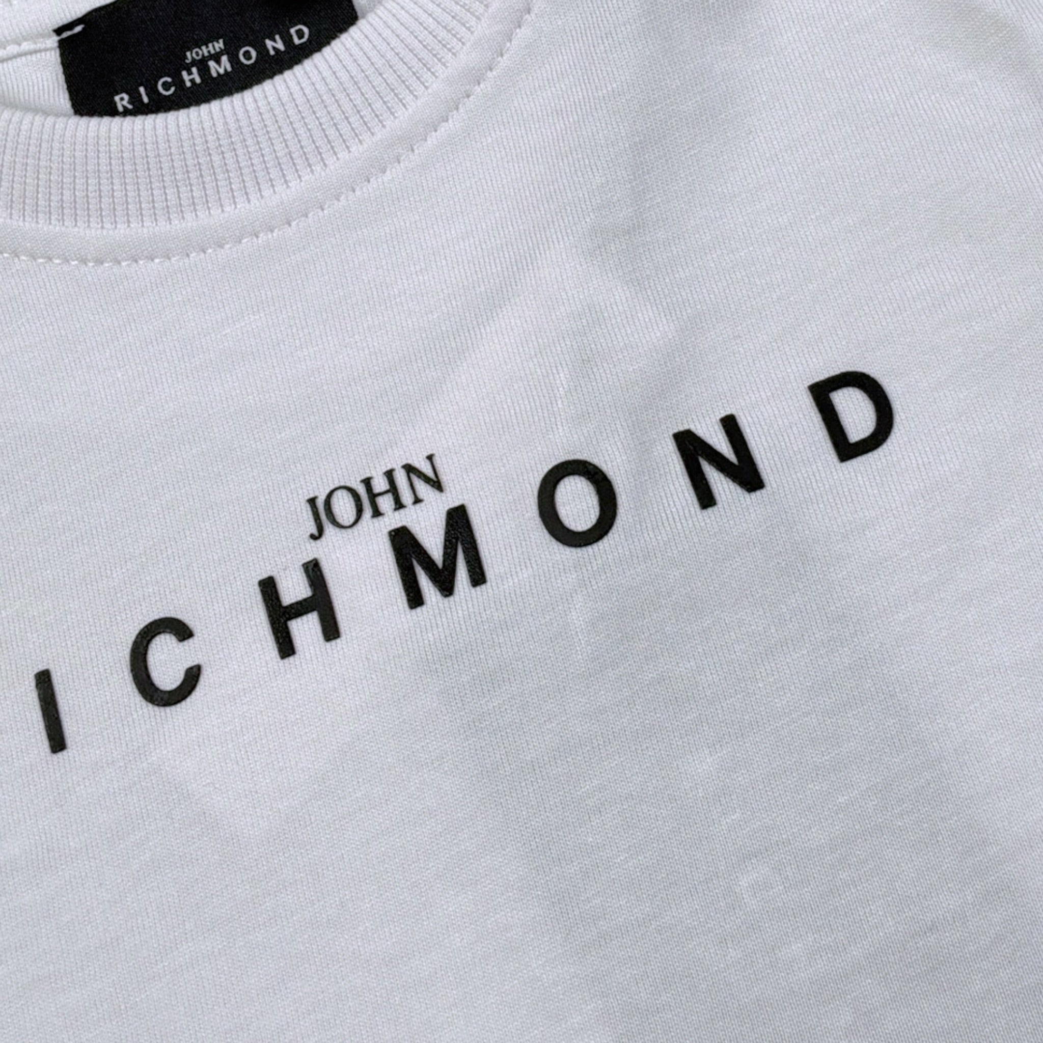 John Richmond T-Shirt tinta unita con Stampa Bianco per Neonato RIA26004TS BIANCO JOHN RICHMOND 