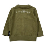 John Richmond Cardigan tinta unita con Logo Verde per Neonato RIA26010CD VERDE JOHN RICHMOND 