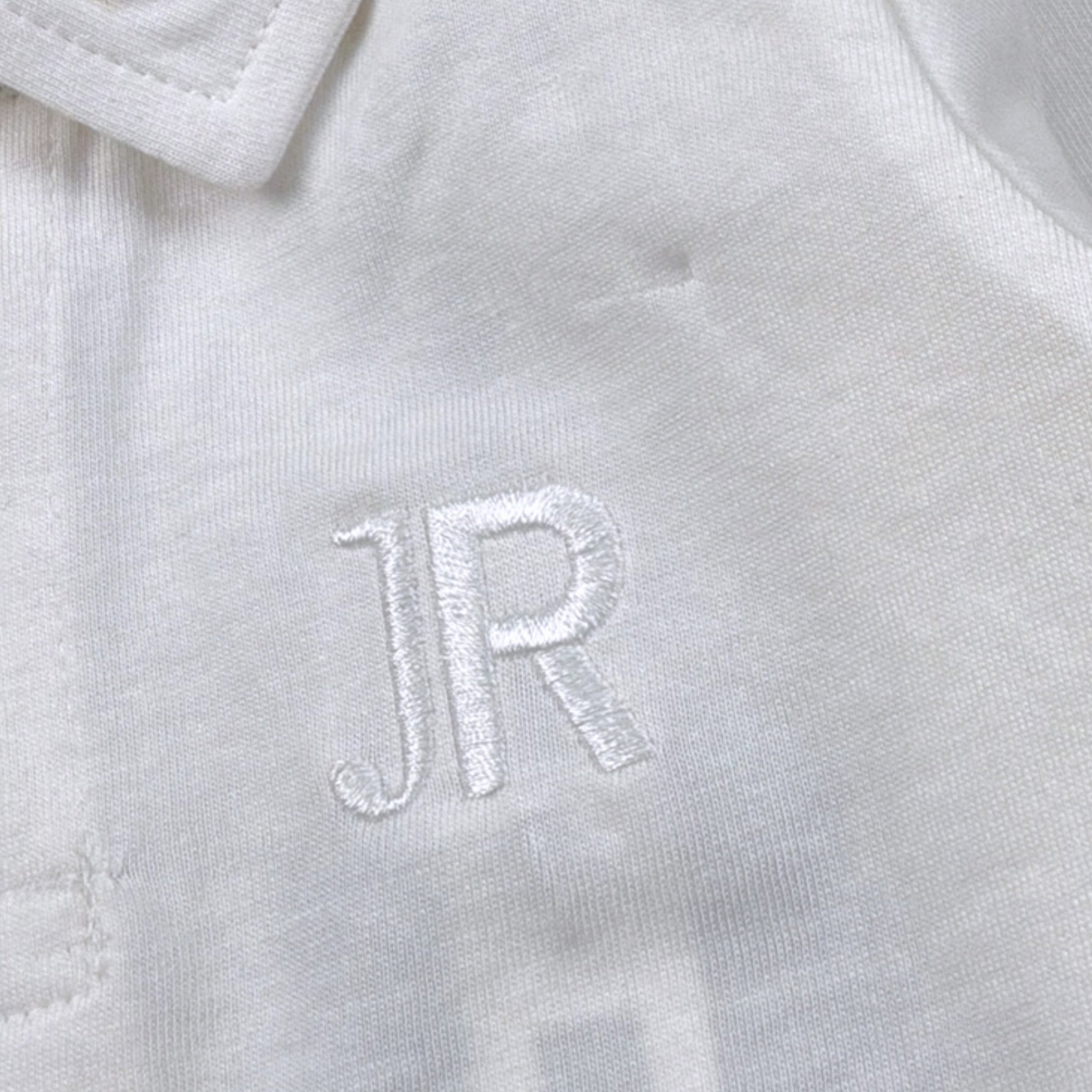 John Richmond Polo tinta unita con Logo Bianco per Neonato RIA26042PO BIANCO JOHN RICHMOND 