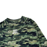 John Richmond Shirt tinta unita con Fantasia Verde per Neonato RIA26044TS VERDE JOHN RICHMOND 