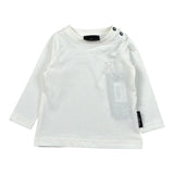 John Richmond Shirt tinta unita con Bottoni Bianco per Neonato RIA26058TS BIANCO JOHN RICHMOND 