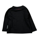 John Richmond Shirt tinta unita con Stampa Nero per Neonata RIA26085TS NERO JOHN RICHMOND 