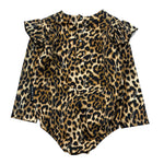John Richmond Body tinta unita con Fantasia Maculata Beige per Neonata RIA26091BD BEIGE JOHN RICHMOND 