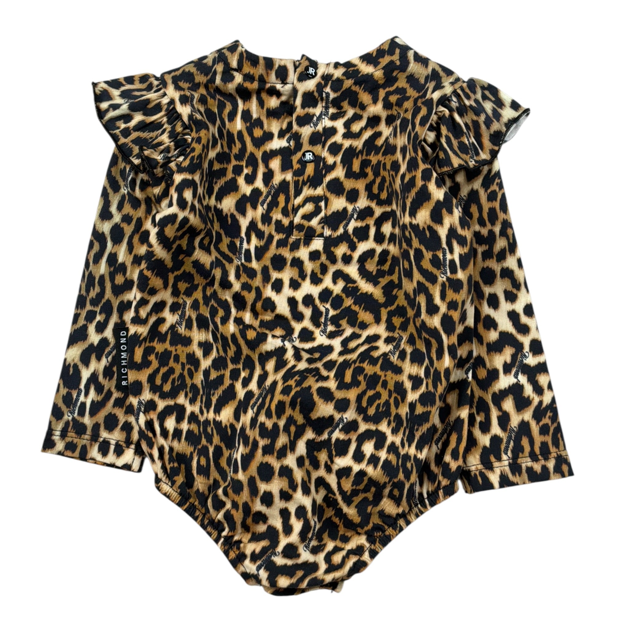John Richmond Body tinta unita con Fantasia Maculata Beige per Neonata RIA26091BD BEIGE JOHN RICHMOND 