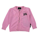 John Richmond Cardigan tinta unita con Logo Rosa per Neonata RIA26103CD ROSA JOHN RICHMOND 