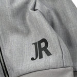 John Richmond Felpa tinta unita con Zip E Cappuccio Grigio per Neonato RIA26113GB GRIGIO JOHN RICHMOND 