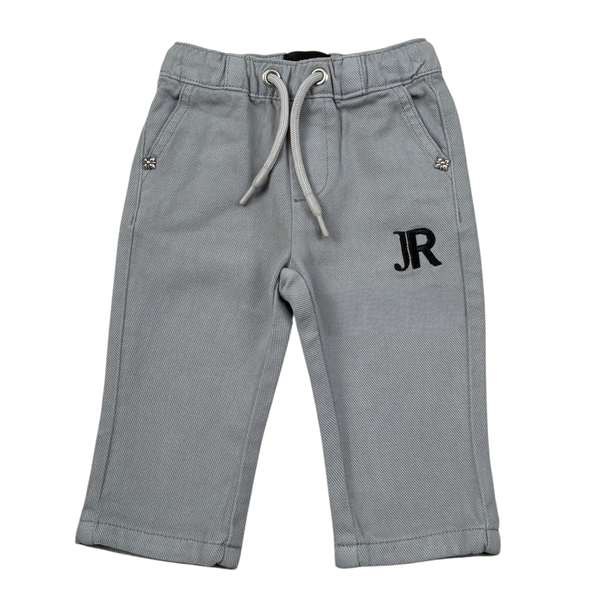 John Richmond Pantalone tinta unita con Elastico In Vita Grigio per Neonato RIA26122PA GRIGIO JOHN RICHMOND 