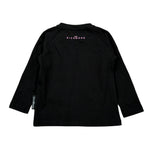 John Richmond Shirt tinta unita con Stampa Nero per Neonata RIA26131TS NERO JOHN RICHMOND 