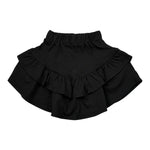 John Richmond Completo 2Pz Shirt-Gonna tinta unita con Logo Nero per Neonata RIA26134CJ NERO JOHN RICHMOND 