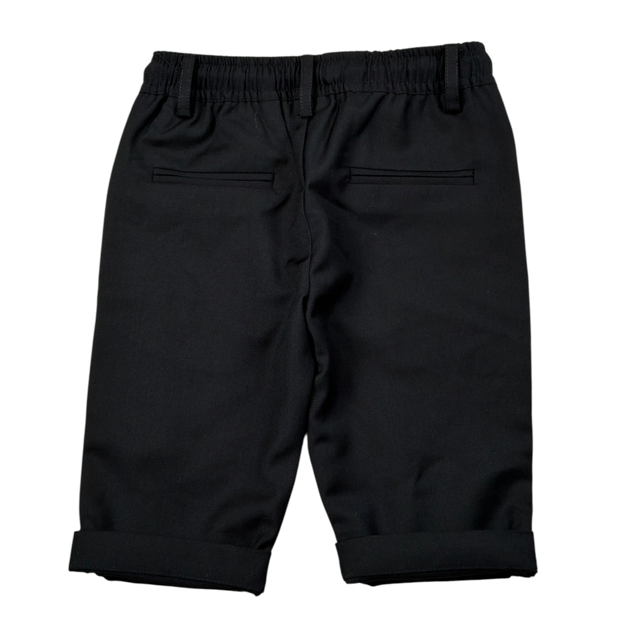 John Richmond Pantalone tinta unita con Elastico In Vita Nero per Neonato RIA26148PA NERO JOHN RICHMOND 