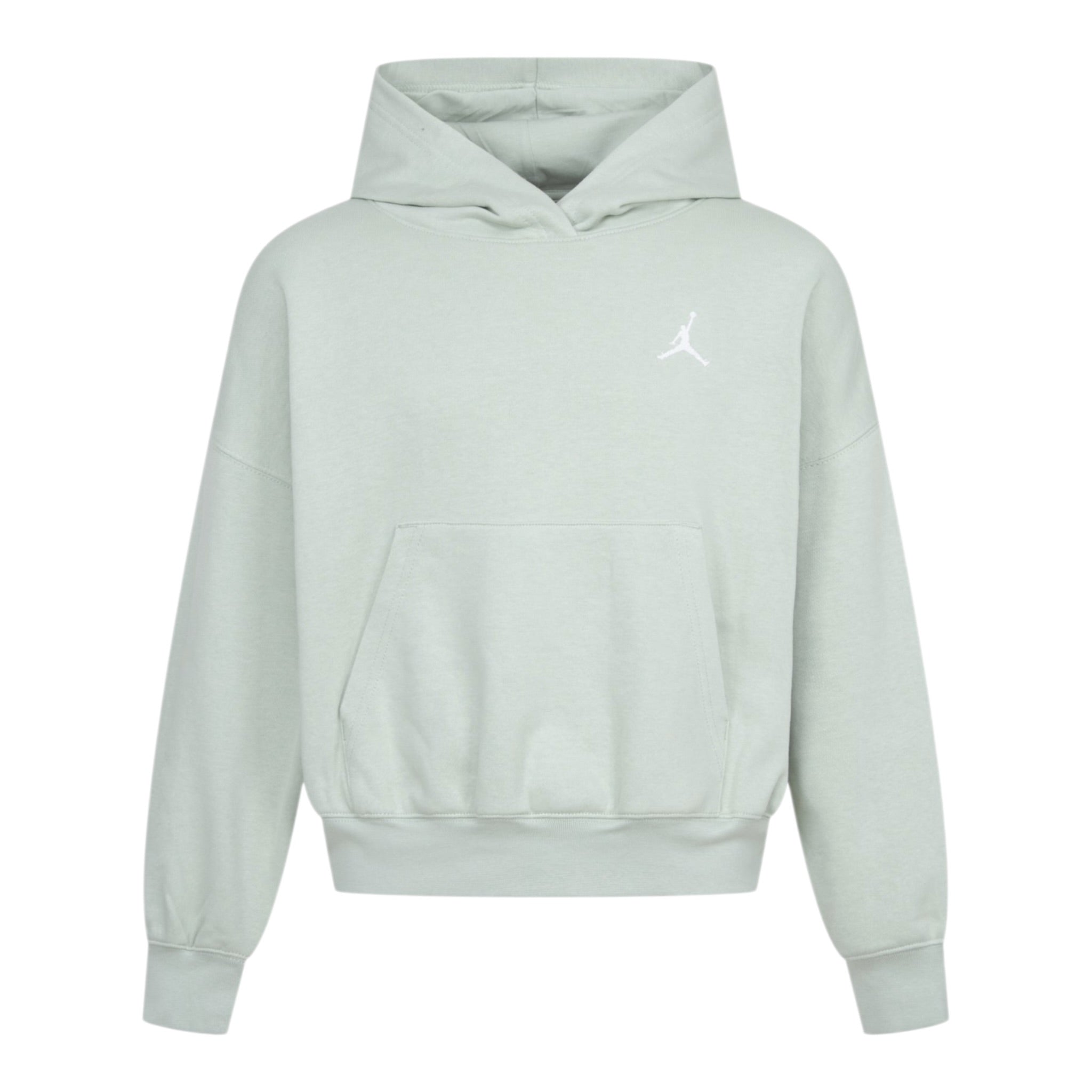 Jordan Felpa Chiusa con Cappuccio tinta unita Verde Acqua per Bambina 45D753 VERDE ACQUA JORDAN 