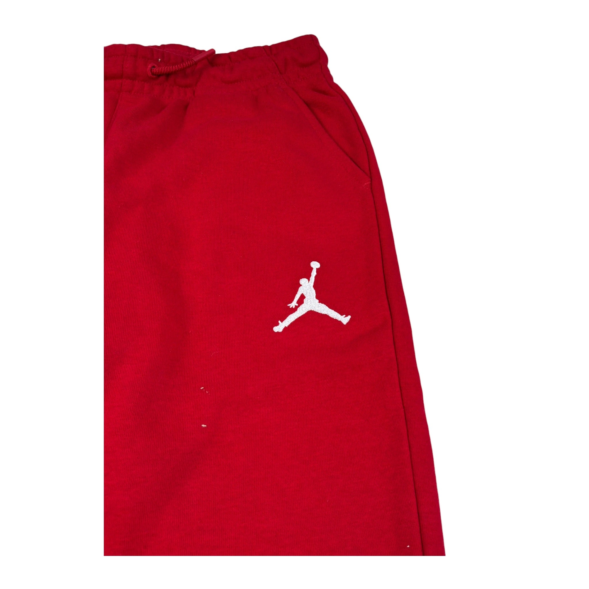 Jordan Pantalone Tuta tinta unita con Logo Rosso per Bambino 95C631 ROSSO JORDAN 