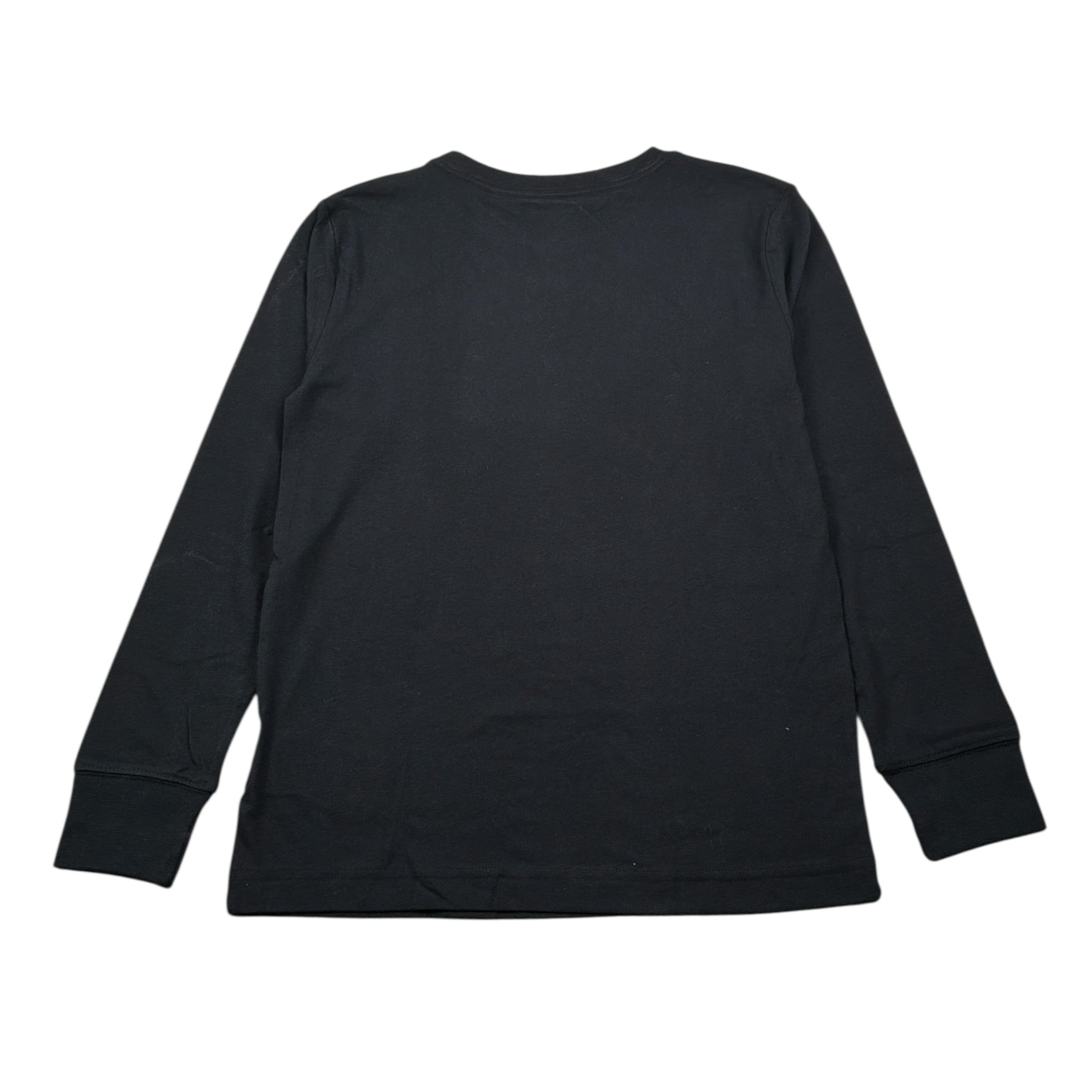 Jordan Shirt Girocollo tinta unita con Stampa Nero per Bambino 95C892 NERO JORDAN 