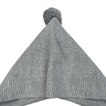 Jose' Varon Cappello tinta unita con Pon Pon Grigio per Neonata 0140068 GRIGIO JOSE' VARON 