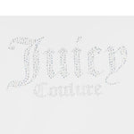 Juicy Couture T-Shirt tinta unita con Brillantini Bianco per Bambina JBX6409 BIANCO JUICY COUTURE 