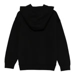Juicy Couture Felpa Chiusa con Cappuccio tinta unita con Logo Nero per Bambina TX4C40X NERO JUICY COUTURE 