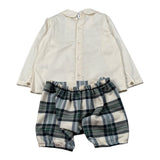 Juliana Completo 2 Pezzi Camicia-Bermuda Panna per Neonato 25694 PANNA JULIANA 